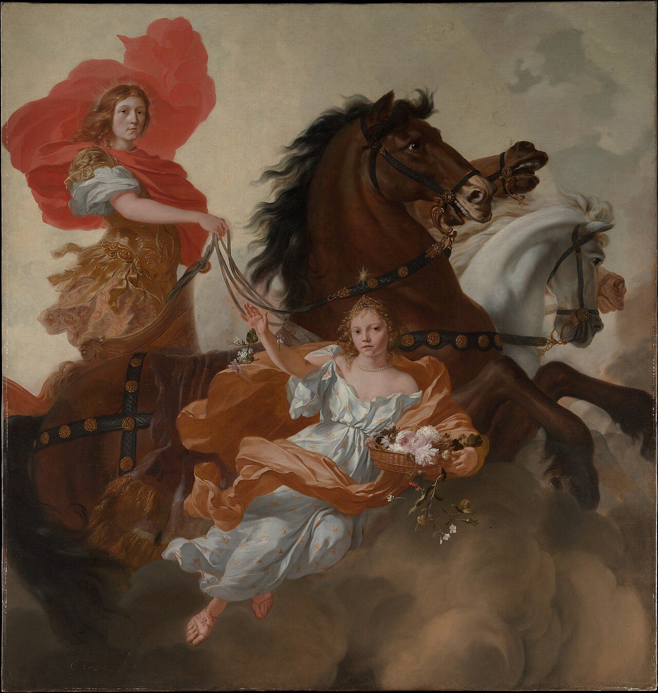 Apollon i Gérard de Lairesses målning Apollo and Aurora