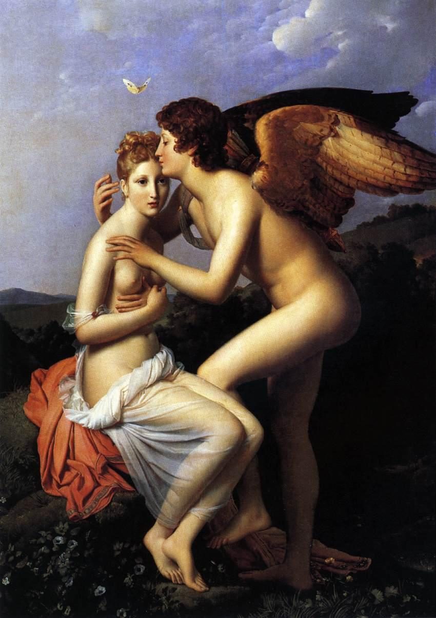 Eros som Cupido i François Gérards målning Cupid and Psyche