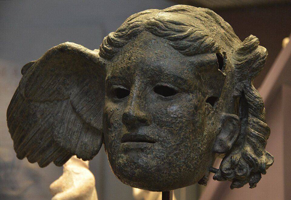 Bronsbyst av Hypnos från British Museum