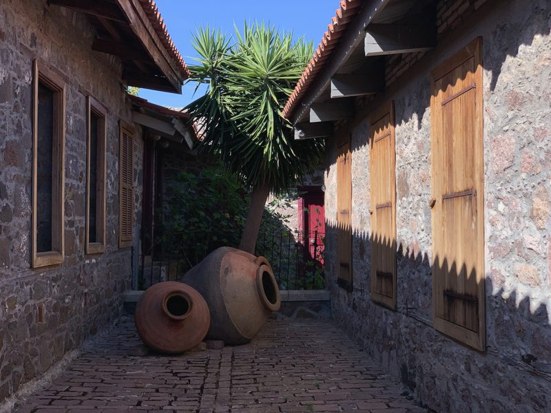 lesbos agia paraskevi museum of industrial olive oil production 7