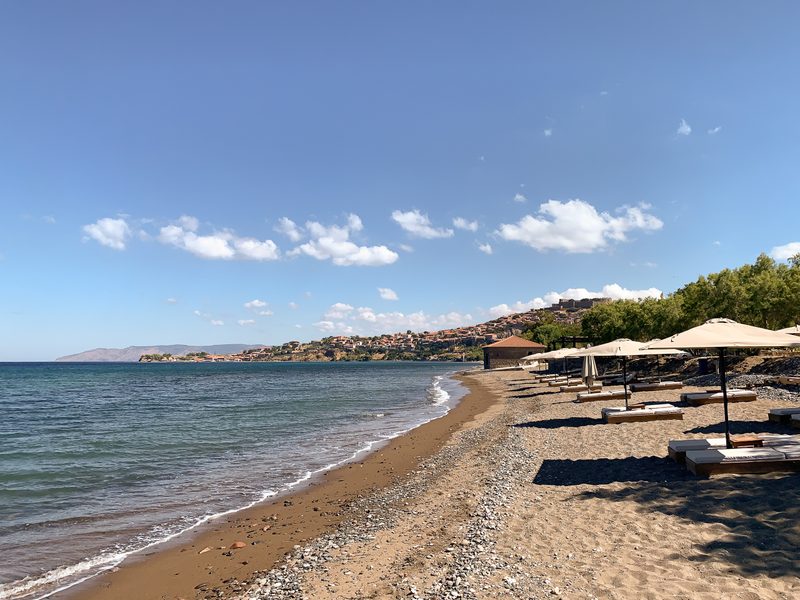 lesbos mithymna molyvos beach selected 16