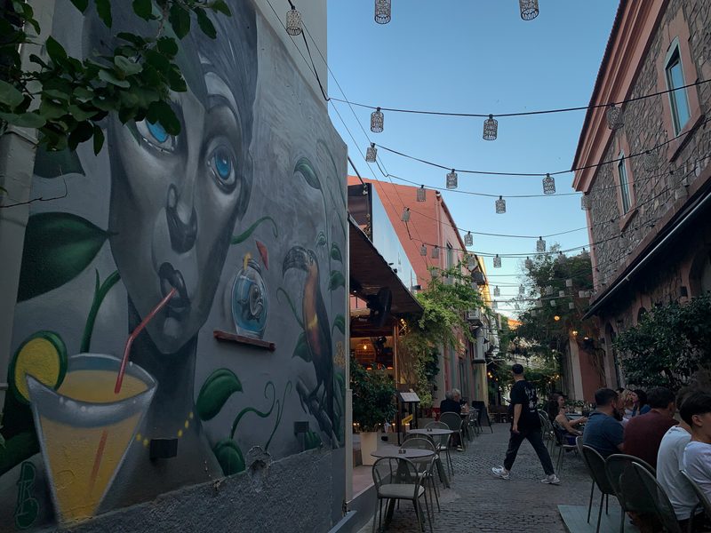 lesbos mytilene city cafe 8