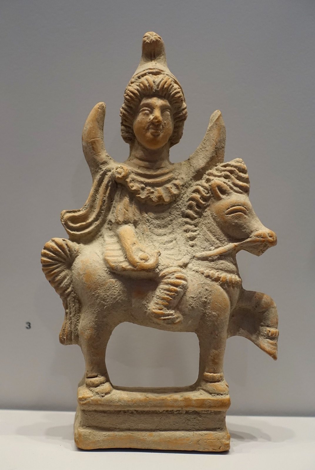 Terrakottafigur av månguden Men från Anatolien