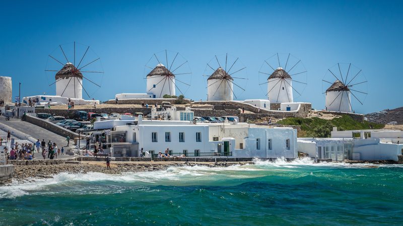 mykonos vaderkvarnar