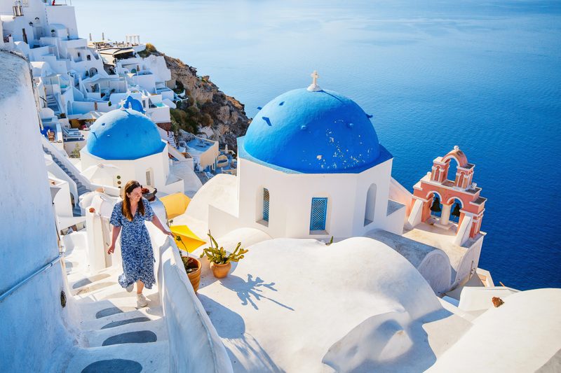 oia santorini stad