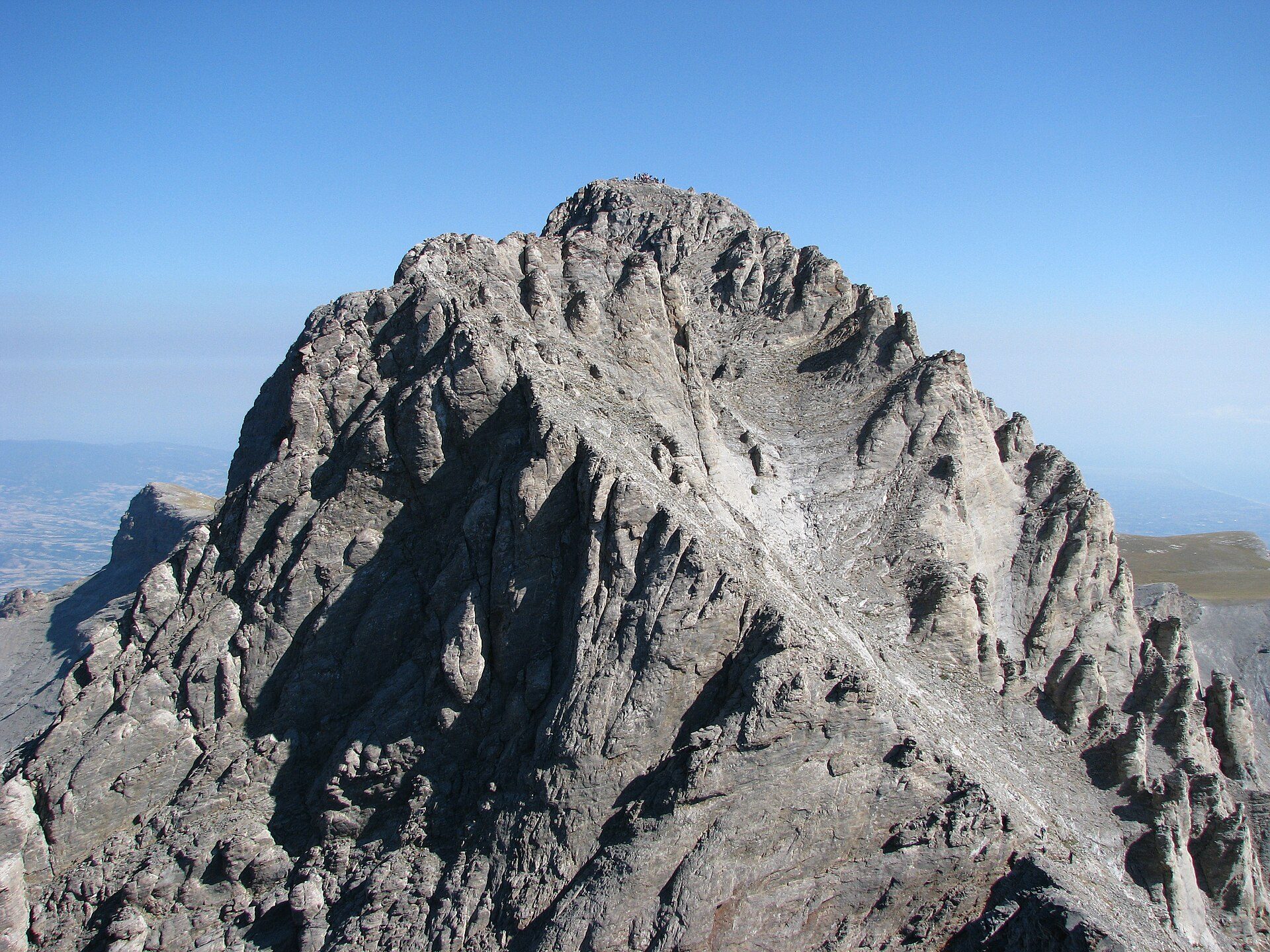 Mytikas på berget Olympos
