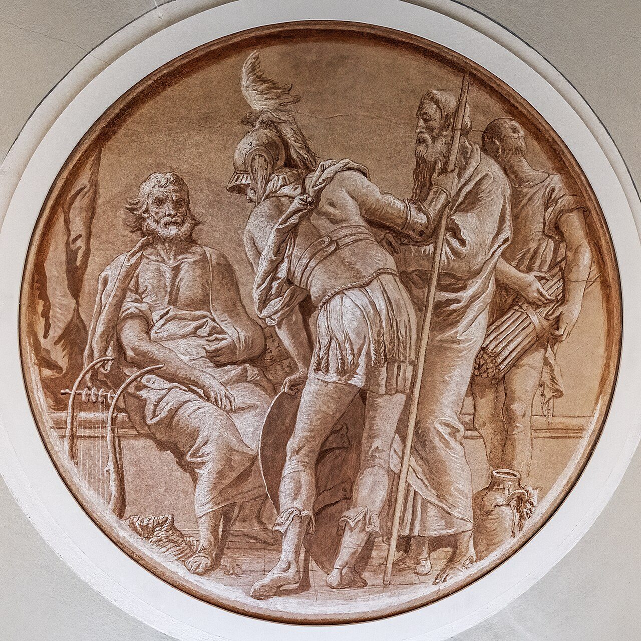 En rapsod i Giovanni Domenico Tiepolos målning