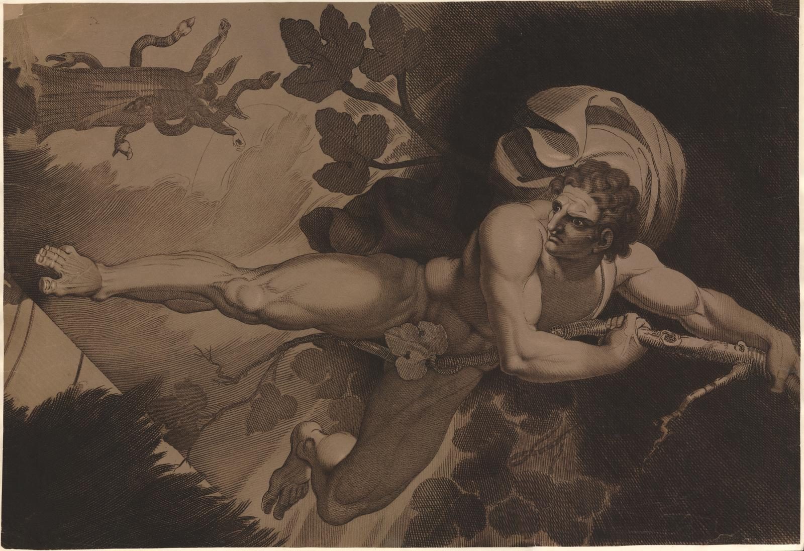 Odysseus mellan Skylla och Charybdis