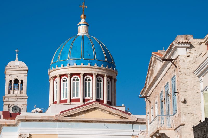 syros katedral ermoupolis